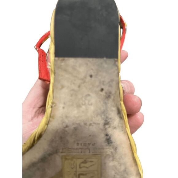 St Laurent multi colored espadrilles good condition Size 38 - Picture 3 of 5